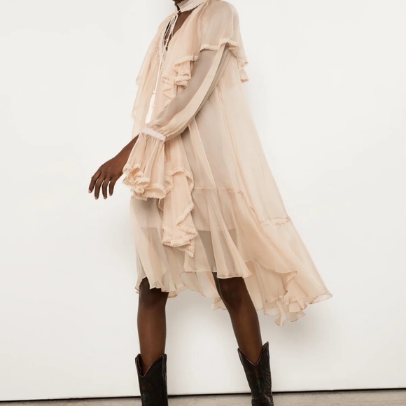 OCEAN OF TENDERNESS MIDI DRESS - Picture 7 of 9